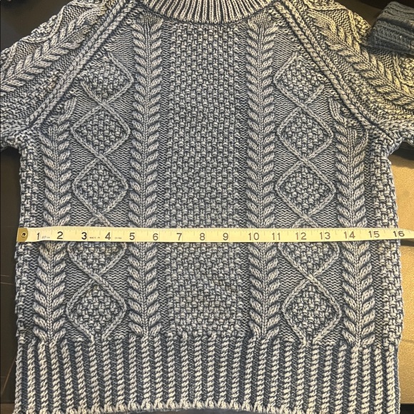 LL Bean Signature Cotton Fisherman Sweater - Picture 8 of 8
